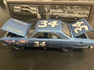 Wendell Scott 34 1965 Ford Galaxie 1/24 Diecast University Of Racing Legends
