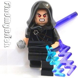 Sw812 Lego Apprentice Custom Minifigure With Lightsaber & Lightning Force