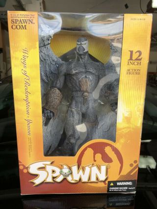 Mcfarlane Toys Spawn 12 Inch Wings Of Redemption Boxed Figure 2004