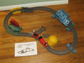Thomas Train Trackmaster Track Troublesome Traps Set W/ James Engine & 5 Tender