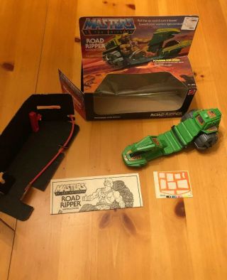 Motu Road Ripper Masters Of The Universe And Instructions