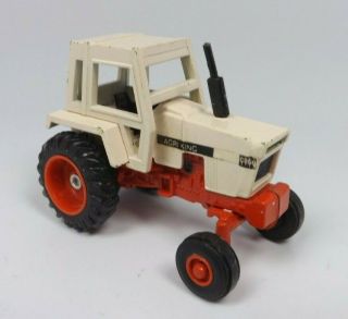 Vintage 1980s Ertl Case Agri - King Farm Tractor W/ Cab 1:64 Scale Metal Die Cast