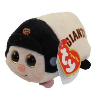 Ty Beanie Boos Teeny Tys 4 " Mlb San Francisco Giants Stackable Plush Toy Mwmts