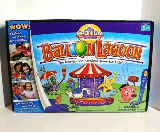Cranium Balloon Lagoon The Four In One Carnival Board Game For Kids Complete