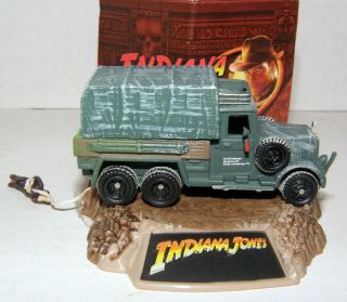 Indiana Jones Raiders Lost Ark 2008 Titanium Diecast Cargo Truck Loose Complete