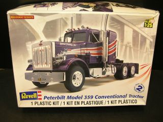 Revell 85 - 1506 Peterbilt 359 Conventional Semi - Tractor Model Kit