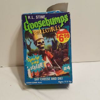 Rl Stine Goosebumps Collectibles 4 Say Cheese And Die Curly