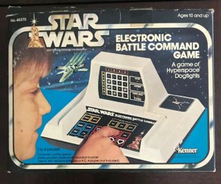 Vintage Star Wars Electronic Battle Command Game
