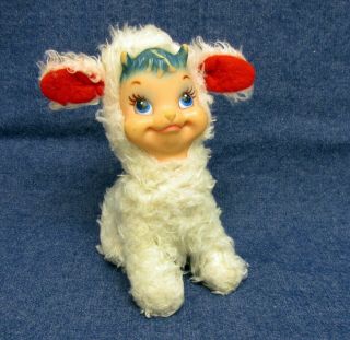 Vintage Rushton Rubber Face Star Creation Billy Butts Goat Valentine Plush Rare 2