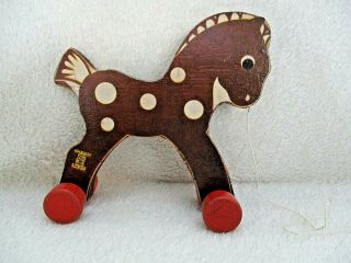 Vintage Fisher - Price Animal Cut - Outs " 20 Pony " From 1942 - &
