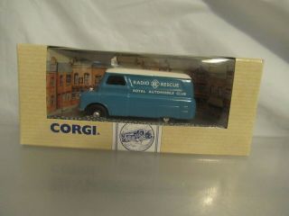 Corgi Classics Bedford Ca Van - Rac Scale 1:43 No.  96904
