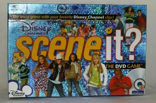 Disney Channel Scene It? The Dvd Game 100 Complete 2008 Mattel Disney Shows