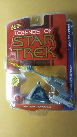 Johnny Lightning Star Trek 2008 Klingon D - 7 Battlecruiser Series Five: Sacrifice