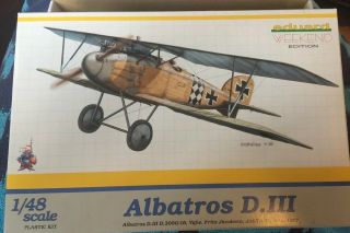 Eduard 1/48 Albatros D.  Iii (weekend Edition) Parts.  8437
