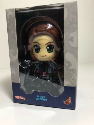 Hot Toys Cosbaby Marvel Avengers Age Of Ultron Black Widow 3.  75 " Cosb182