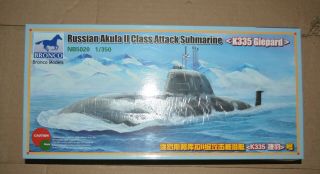 Bronco Models 1/350 Russian Akula Ii Class Attack Submarine (k335 Giepard)