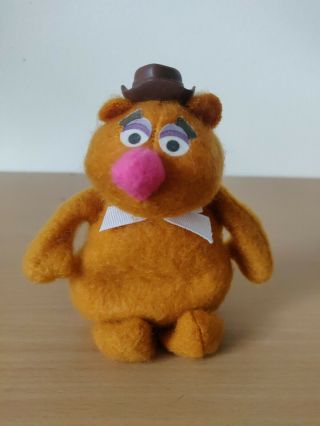 The Muppets Fozzie Bear Fisher Price 865 Doll Plush 1979 7 " Beanbag