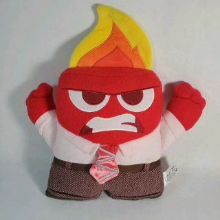 Disney Anger From Inside Out Plush Doll 12 "