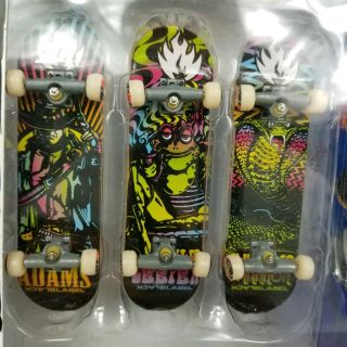 Tech Deck Skateboards Sk8 Shop Pack 6 Black Label Theme Finger Board 96mm Rare 2