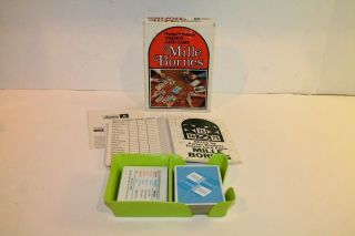 Vintage Mille Bornes Automobile Card Game,  Parker Brothers,  1971,  Complete