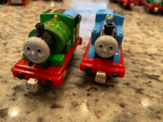 Percy And Thomas Take Along & Play Diecast Train Cars 2002 Learning Curve