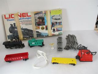 Vintage Lionel Thunderball Freight Electric Train Set 027 Gauge W/ Box