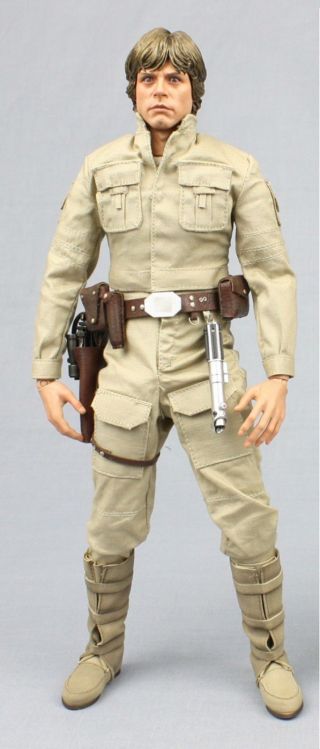 Hottoys Star Wars Luke Skywalker Empire Strikes Back Dx07 - Figure Only (norm. )