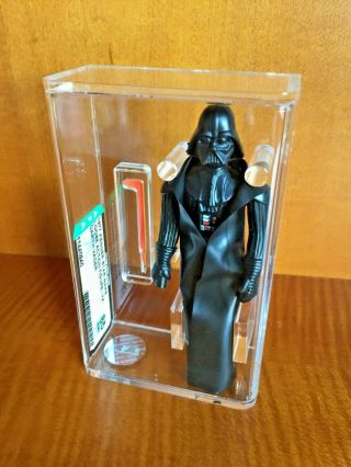 Vintage Star Wars.  Afa 85 - Darth Vader.  Sharp First 12 Figure.  Displays Great