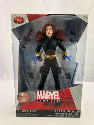 Disney Marvel Ultimate Series Black Widow Premium Action Figure - 10  Mip