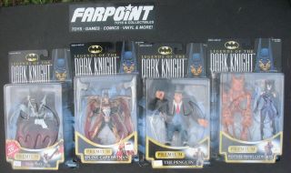 4 Moc Legends Of The Dark Knight Penguin Man - Bat Panther Catwoman Spline Batman