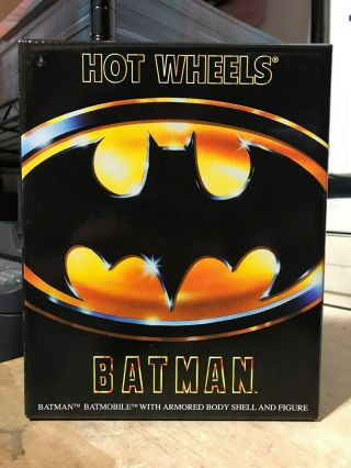 Batman Batmobile 1989 Figure Hot Wheels Armored 2019 Sdcc Comic Con Exclusive