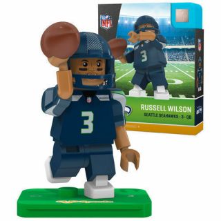 Russell Wilson Seattle Seahawks Oyo Sports Toys Nfl G4 Gen 4 Figure Minifigure