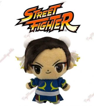 Capcom Street Fighter 6 Inch Plush Dangler Keychain Little Buddy Brand - Chun Li