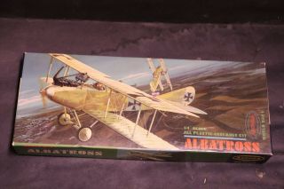 Albatros C - Iii German Ww I Two Seater Aurora 1964 Issue In 1/48 Scale