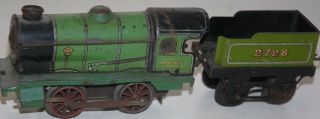Hornby O Gauge Type Mo Loco And Tender Green Livery