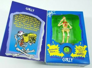 Hasbro Goosebumps Figure R L Stine Say Cheese And Die No 4 Curly Vtg 1996