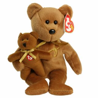 Ty Beanie Baby - 2005 Signature Bear (8.  5 Inch) - Mwmts Stuffed Animal Toy