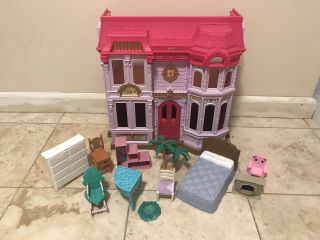 2010 Mattel Fisher Price Loving Family Grand Mansion Dollhouse House Toy