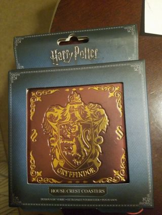 Harry Potter Metal House Crest Coasters Paladone 16653