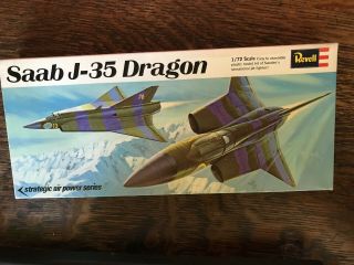 Revell Saab J - 35 Dragon 1968 Strategic Air Power Series 1/72