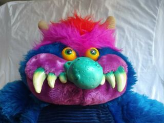 Rare 1985 Tag Vintage My Pet Monster W/out Handcuffs Amg