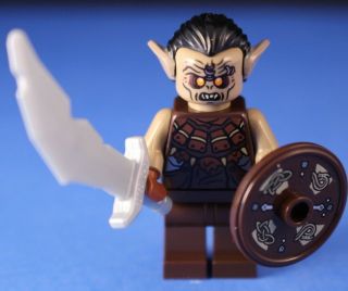 Lego® Lord Of The Rings™ 9476 Mordor™ Orc Deluxe Minifigure,  Shield Sword & Ears