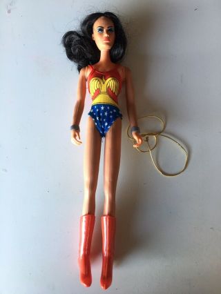 1970s Mego " Wonder Woman Diana Prince " 12 " Doll " Lynda Carter " Extra Parts