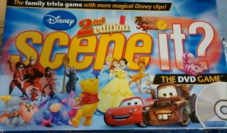 Disney Scene It 2nd Edition Dvd Game 2007 100 Complete