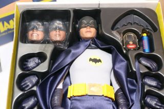Hot Toys 1966 Movie Masterpiece Batman 1/6 Scale Collectible Figure