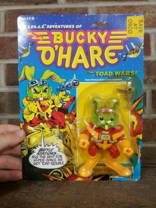Vintage 1990 Hasbro Bucky O 