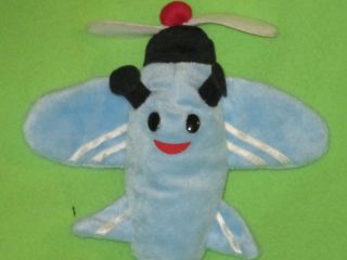 Rudolph Reindeer Plush Misfit Airplane Toy Stuffed Plane Stuffins 1999 Cvs Doll