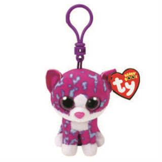 Ty Beanie Boo Key Clip Charlotte The Cat Claire 