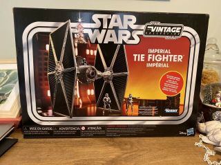 Hasbro Star Wars Vintage Kenner Imperial Tie Fighter Vehicle - E2826