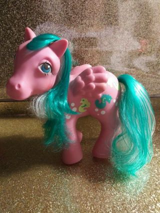 Vintage My Little Pony Figure G1 Wave Runner Generation 1 Sunshine Pony 1984